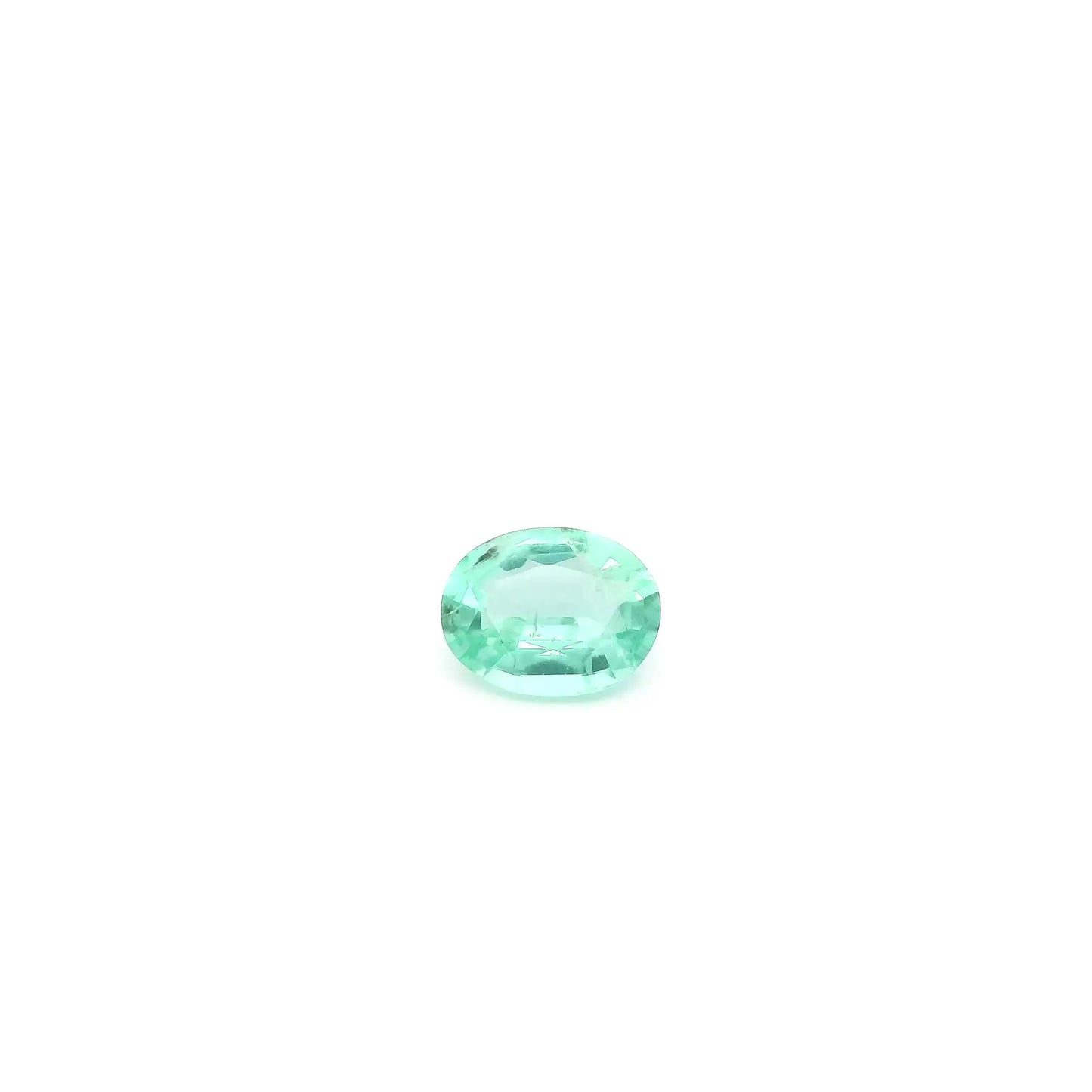 0.30ct Oval Natural Emerald (Colour Green, Clarity Slightly Included, Cut Faceted)