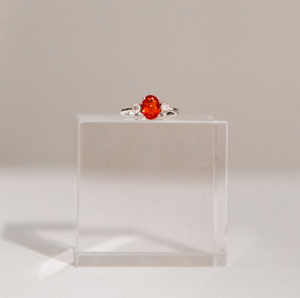 Anillo Talaia Ópalo de fuego