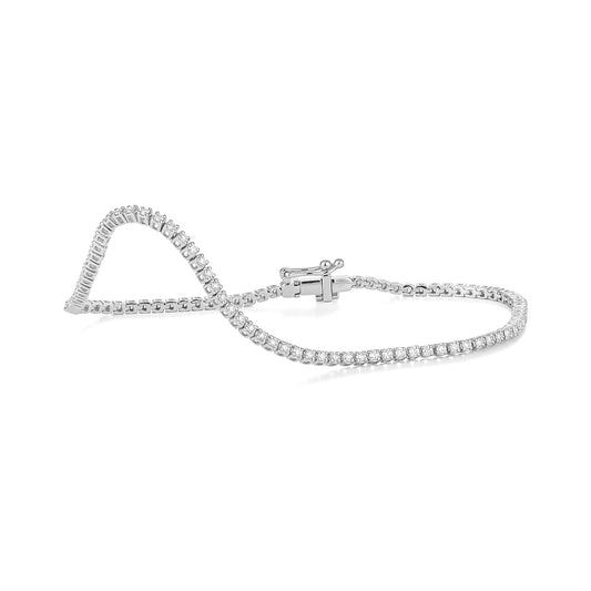 Pulsera Tennis | 1 ct |  Cierre seguridad