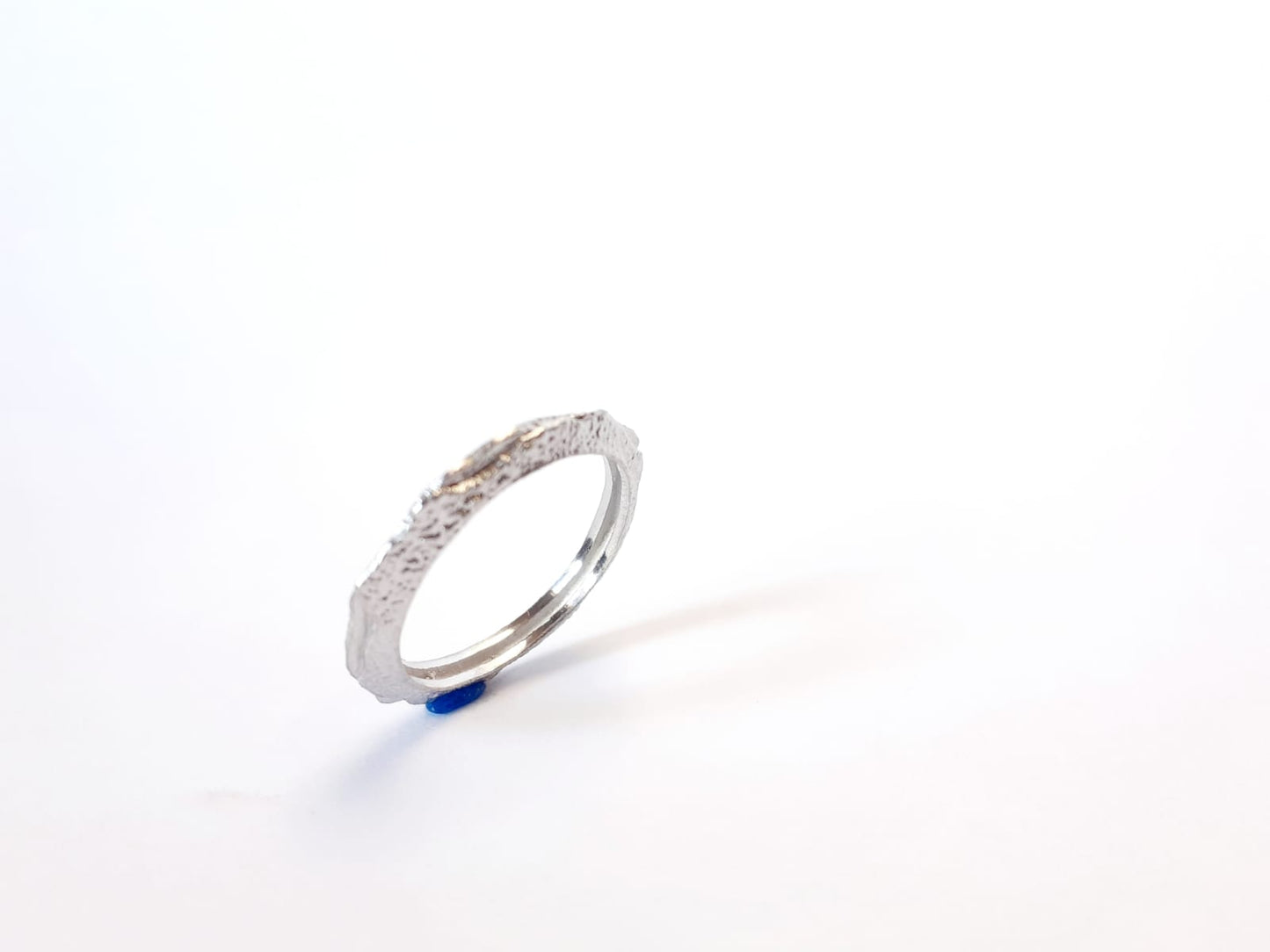 Anillo pequeño Noche oro blanco
