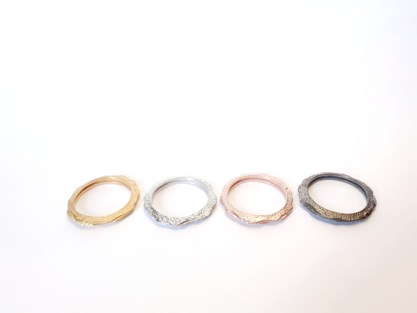 Anillo pequeño Noche oro rosa
