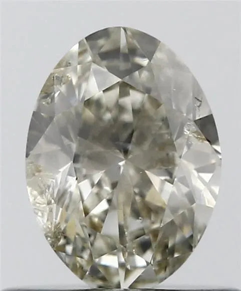 0.51ct Oval Natural Diamond (Colour L, Clarity I1, Cut VG, IGI Certified)