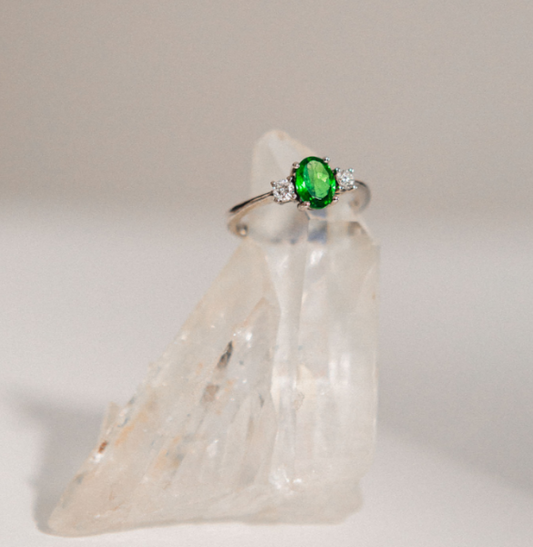Anillo Talaia Tsavorita