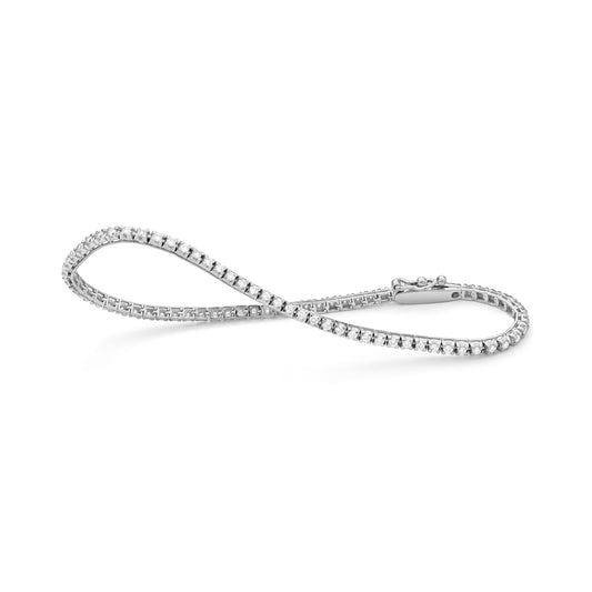 Pulsera Tennis | 1 ct | Cierre seguridad