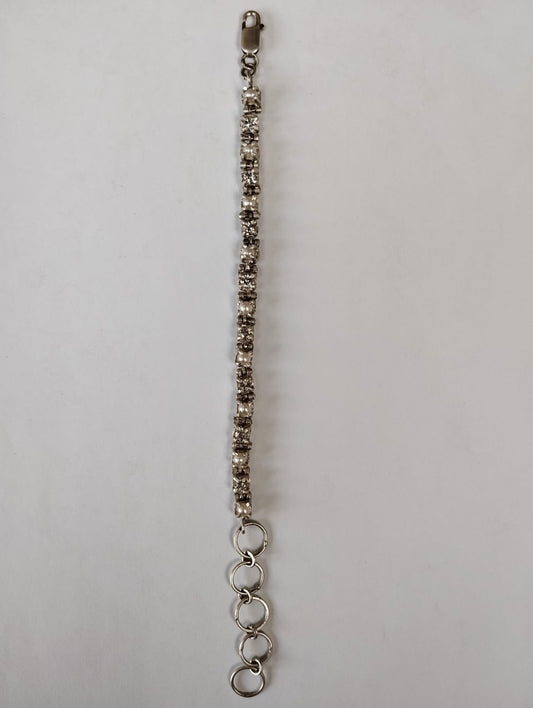 Pulsera Topacios y Perlas