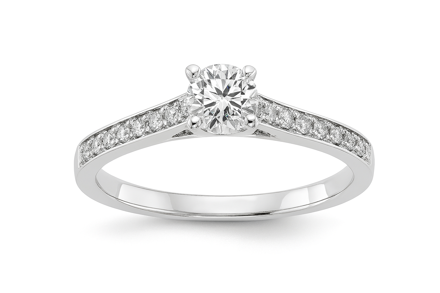 Solitario Alzado con Acompañamiento | Zafiria Studio