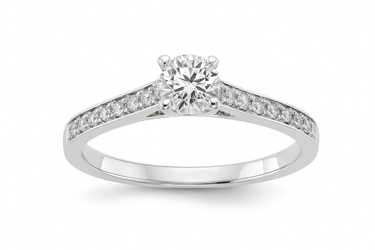 Solitario Alzado con Acompañamiento | Zafiria Studio