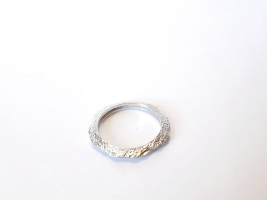 Anillo pequeño Noche oro blanco
